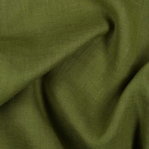 IL019 All-purpose 100% Linen Fabric Cedar Green Fs Signature Finish