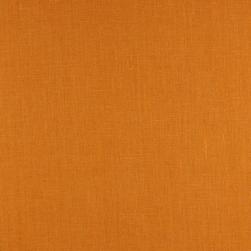 4C22 Rustic  100% Linen Fabric Apricot Fs Premier Finish