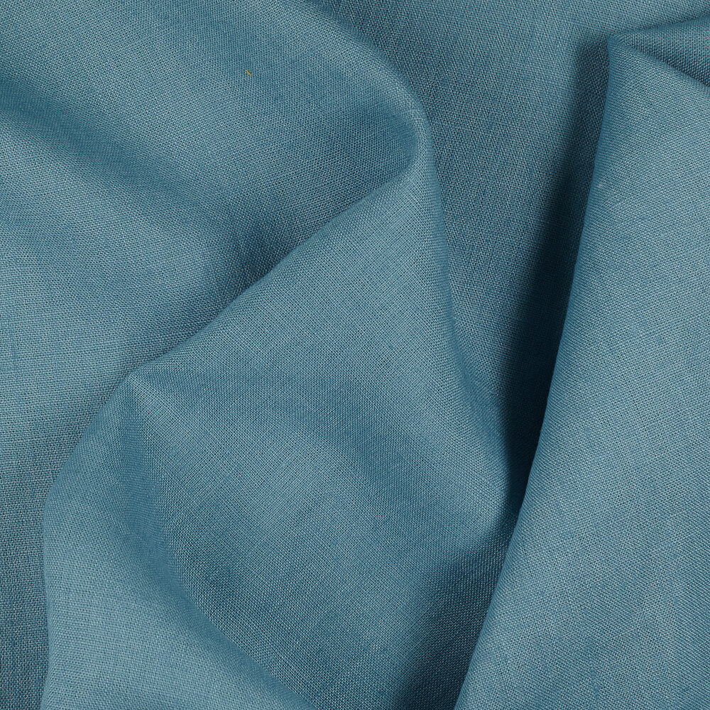 IL019 All-purpose Turquoise 100% Linen Fabric