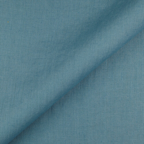 IL019 All-purpose 100% Linen Fabric Turquoise Fs Signature Finish