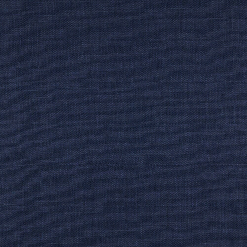 IL090 Canvas 100% Linen Fabric Oxford Blue Fs Premier Finish
