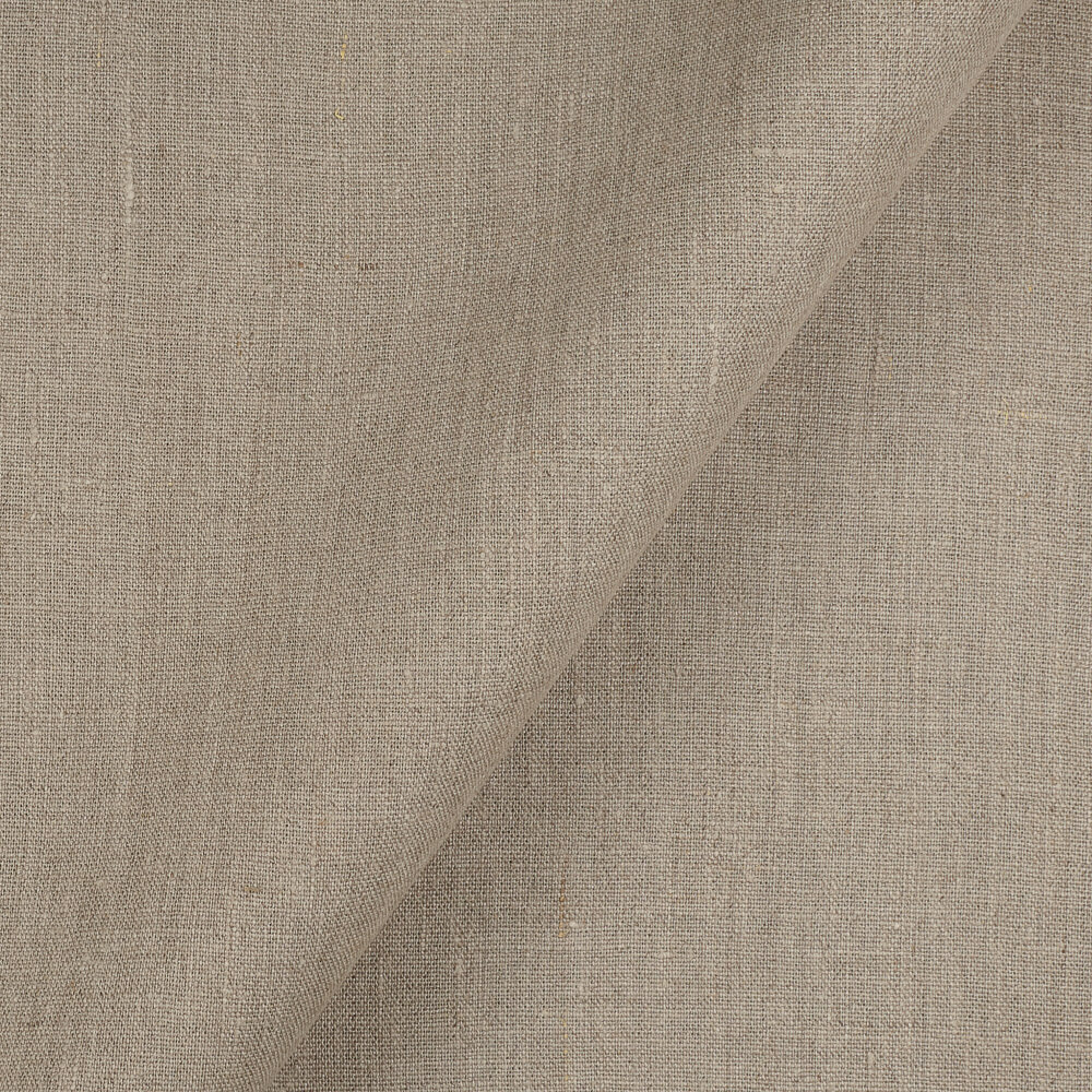 4C22 Rustic  100% Linen Fabric Natural Fs Premier Finish