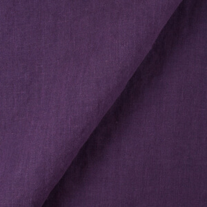 IL019 All-purpose 100% Linen Fabric Royal Purple Fs Signature Finish