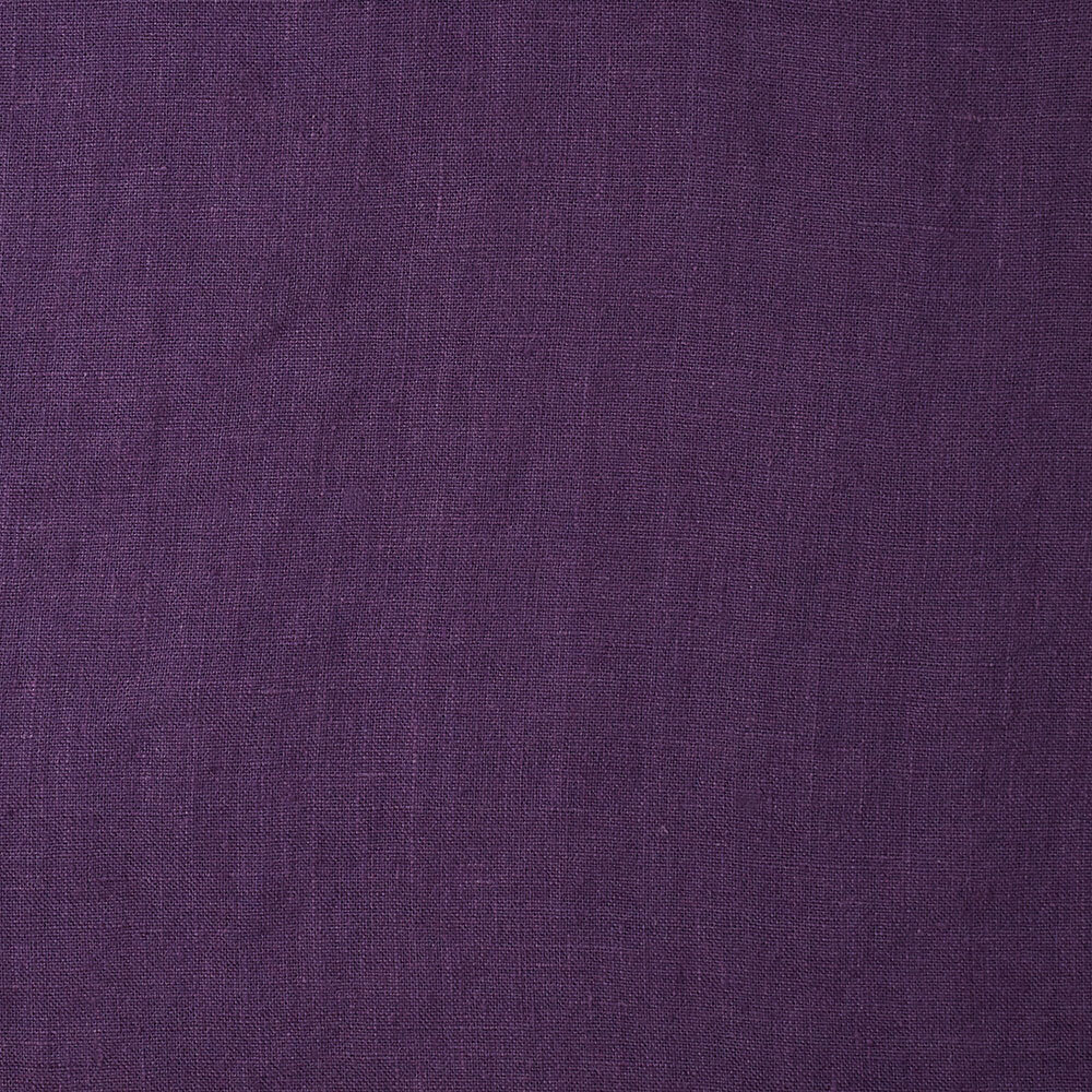 IL019 All-purpose 100% Linen Fabric Royal Purple Fs Signature Finish