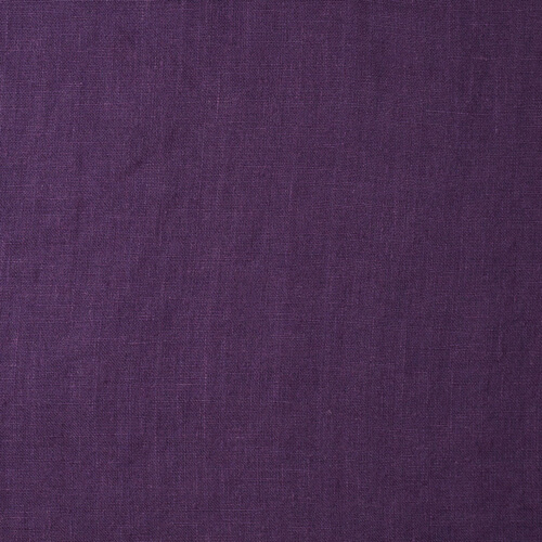 IL019 All-purpose 100% Linen Fabric Royal Purple Fs Signature Finish