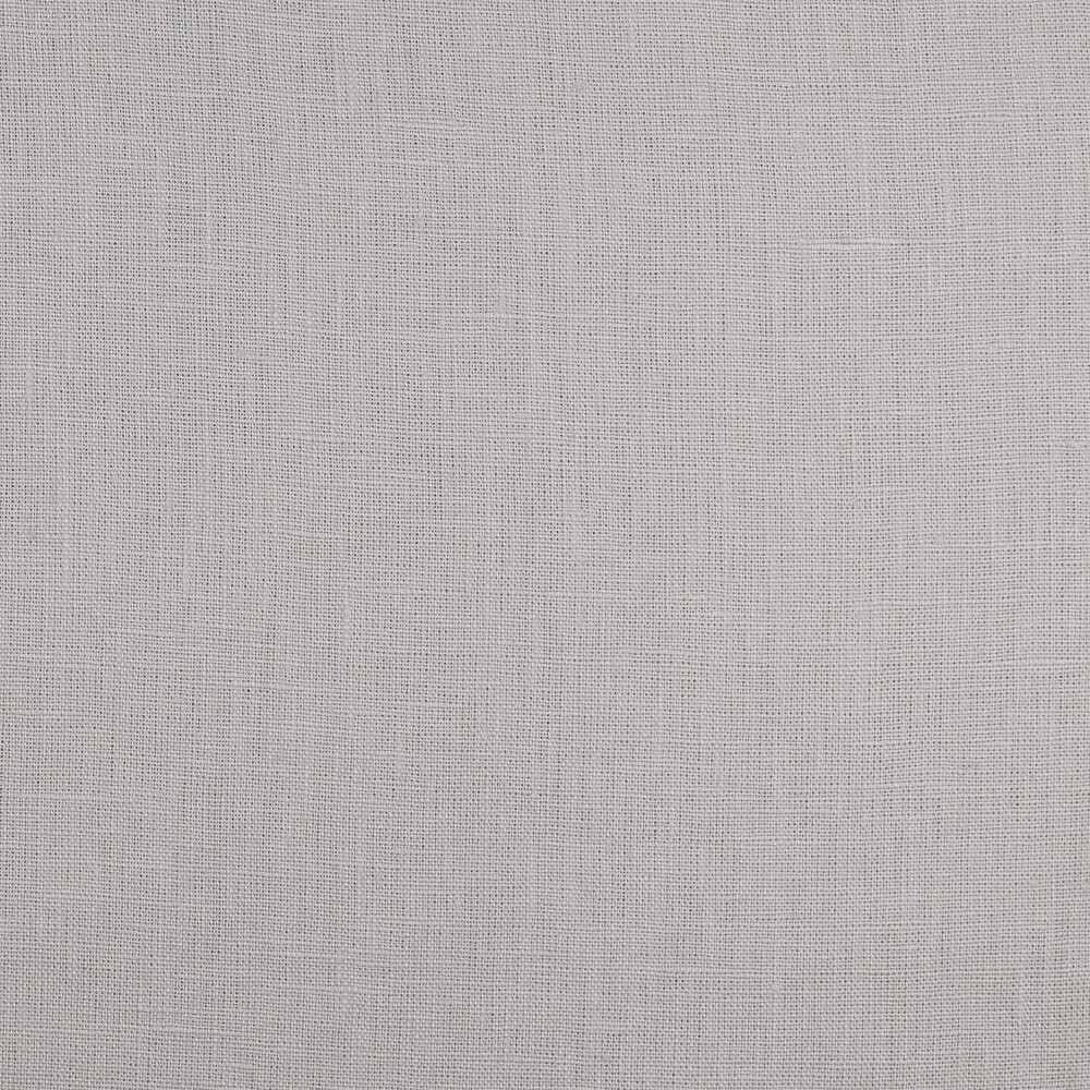 4C22 Rustic  100% Linen Fabric Grey Pearl Fs Premier Finish