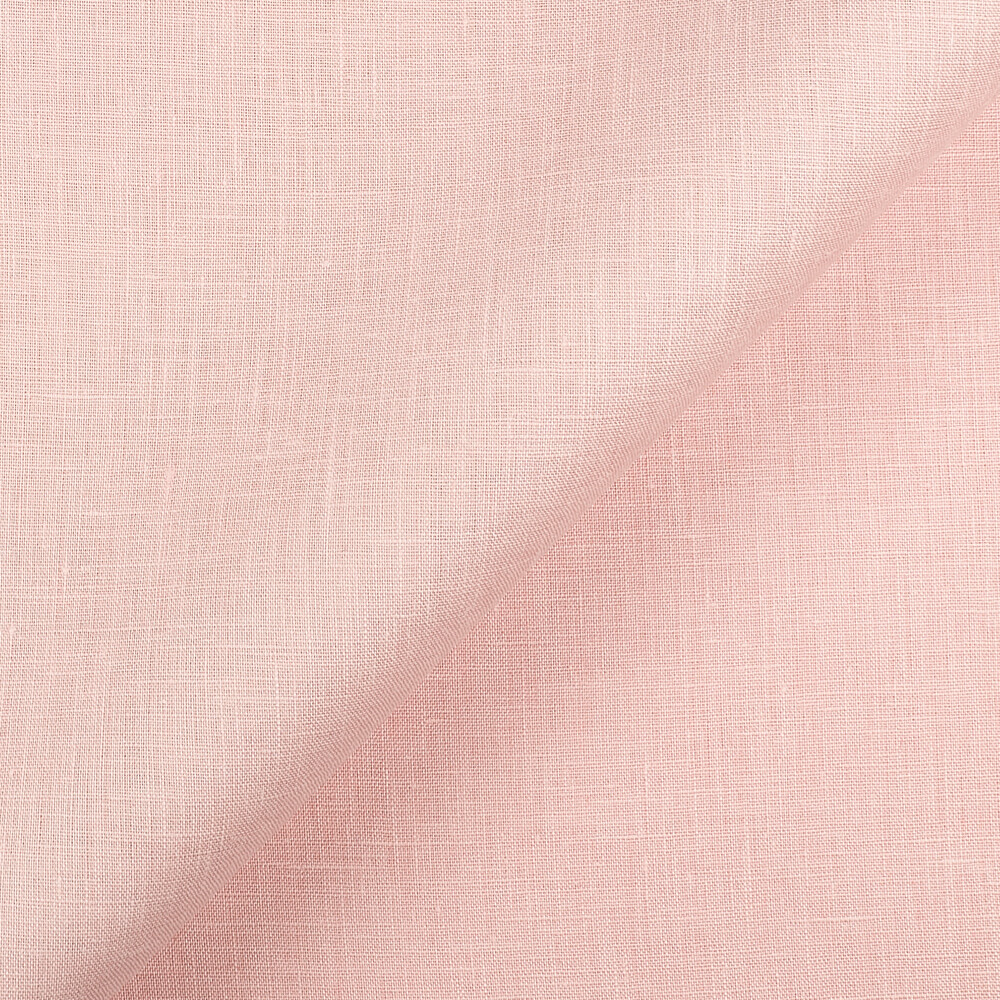 IL020 Handkerchief 100% Linen Fabric Power Pink Softened