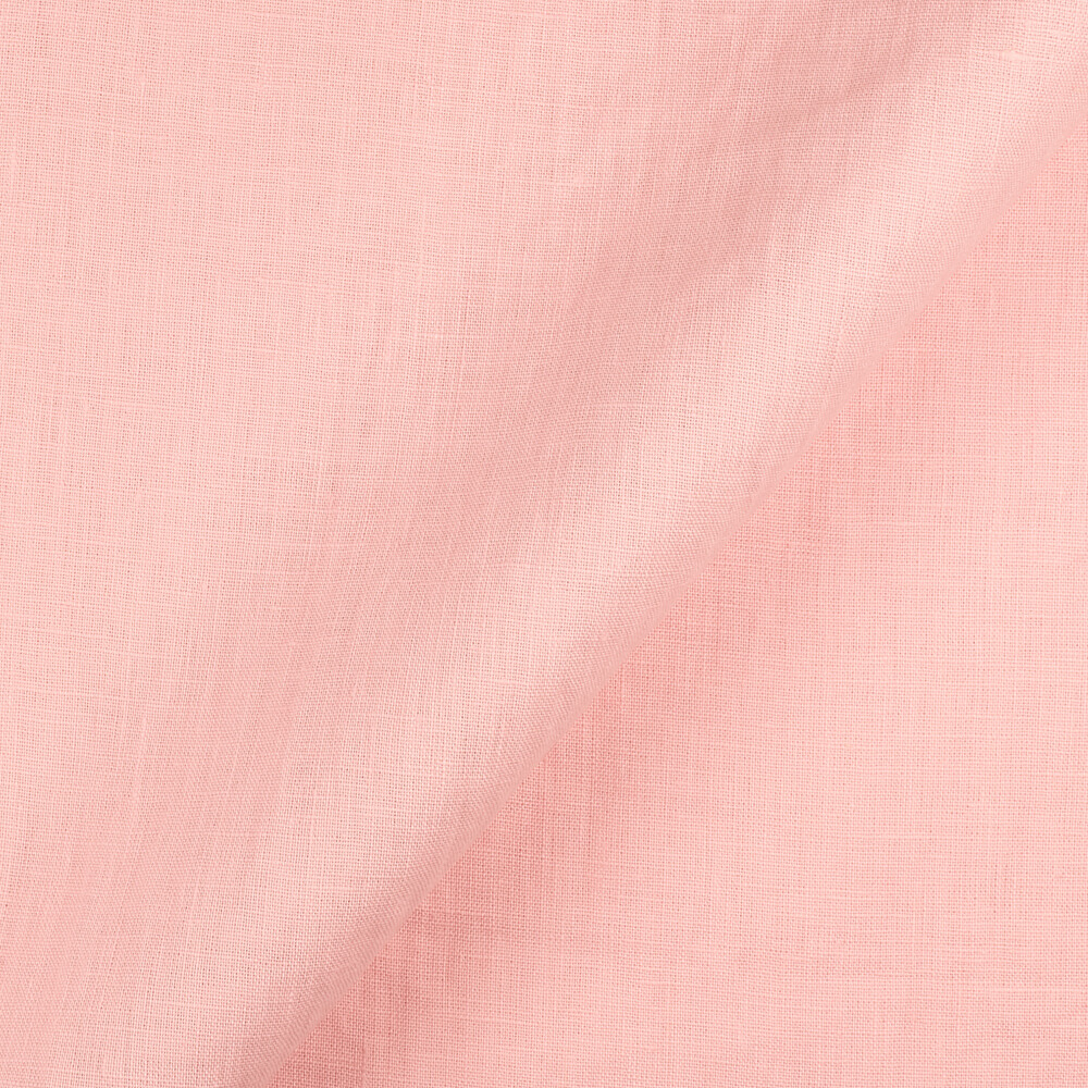 IL019 All-purpose 100% Linen Fabric Light Pink Fs Signature Finish