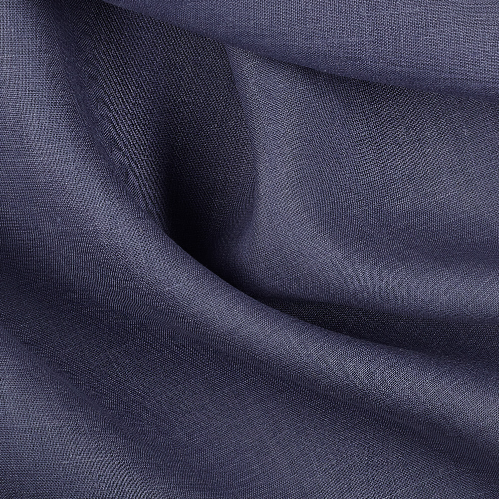 IL019 All-purpose Nightshadow Blue 100% Linen Fabric