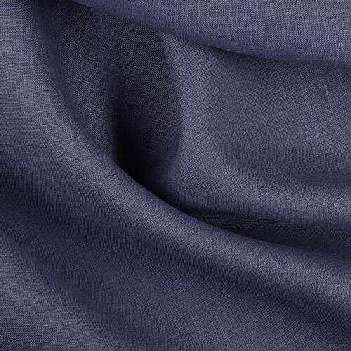 IL019 All-purpose 100% Linen Fabric Nightshadow Blue Fs Signature Finish