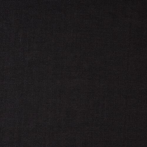 IL019 All-purpose 100% Linen Fabric Black Fs Signature Finish