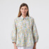 IC012 Poplin White / Mlt Mary 100% Cotton Fabric