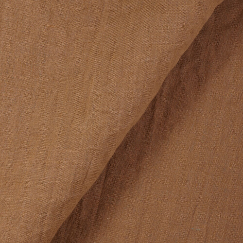 IL019 All-purpose Ginger 100% Linen Wholesale Fabric by the Bolt