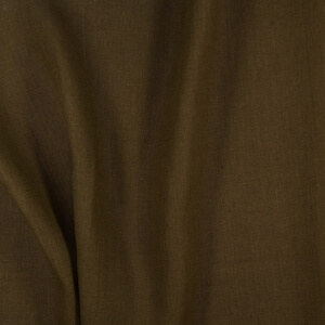 4C22 Rustic  100% Linen Fabric Olive Fs Premier Finish