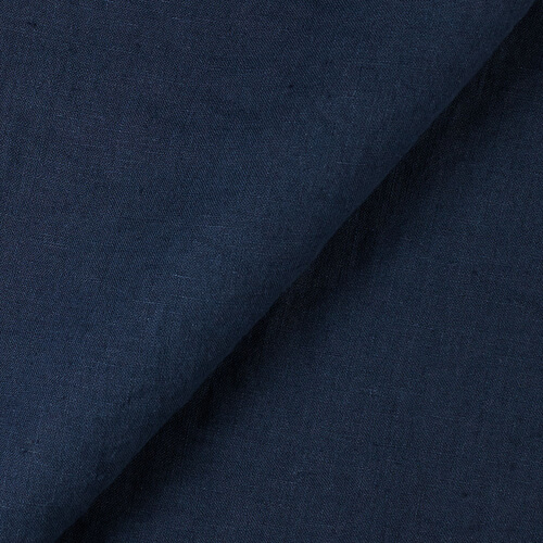 IL019 All-purpose Cobalt 100% Linen Wholesale Fabric by the Bolt