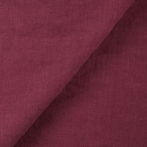 IL019 All-purpose Tawny Port 100% Linen Wholesale Fabric by the Bolt