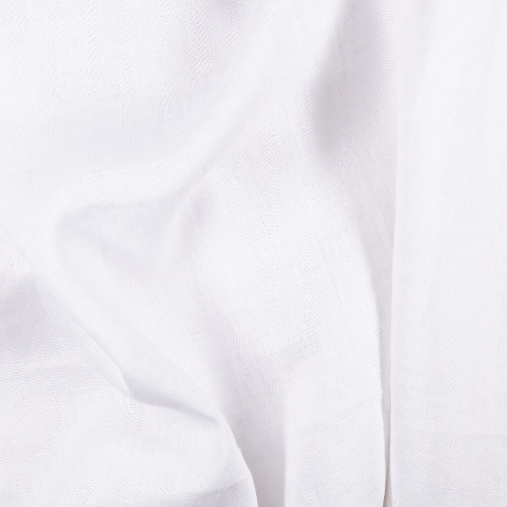 IL019 All-purpose 100% Linen Fabric Optic White Fs Signature Finish