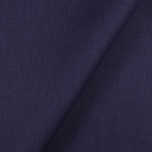 IL020 Handkerchief 100% Linen Fabric Abyss Softened