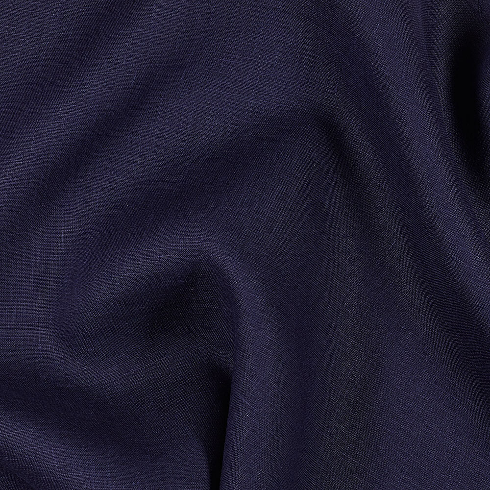 IL020 Handkerchief 100% Linen Fabric Abyss Softened