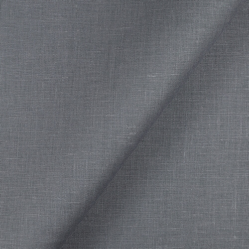 IL019 All-purpose 100% Linen Fabric Dolphin Gray Softened