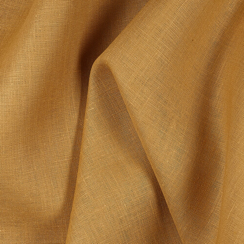 IL019 All-purpose 100% Linen Fabric Apple Cinnamon Softened
