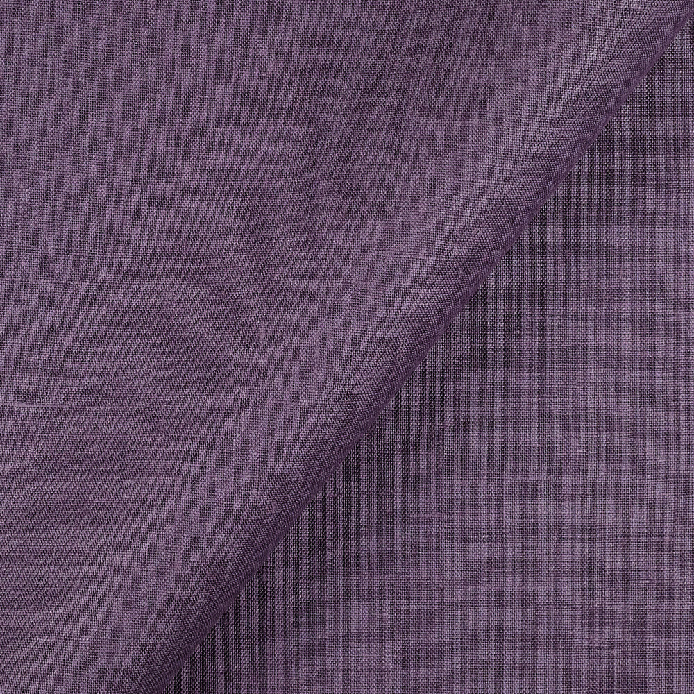 IL019 All-purpose 100% Linen Fabric Purple Sage Softened