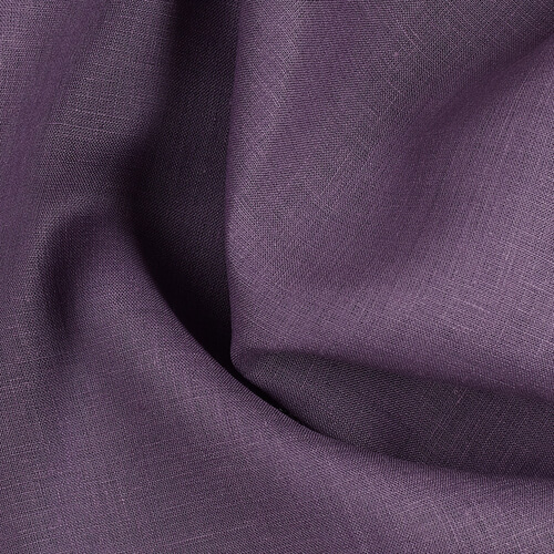 IL019 All-purpose 100% Linen Fabric Purple Sage Softened