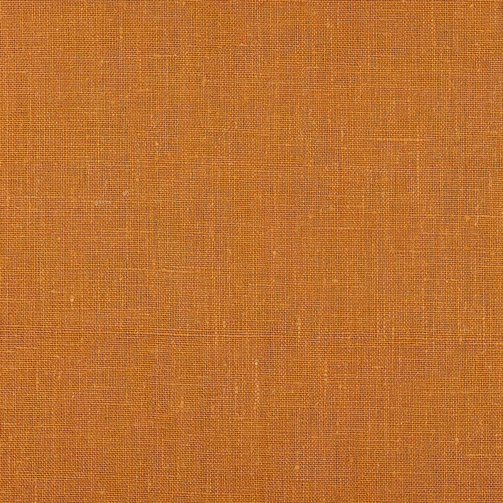 4C22 Rustic  Apricot 100% Linen Fabric