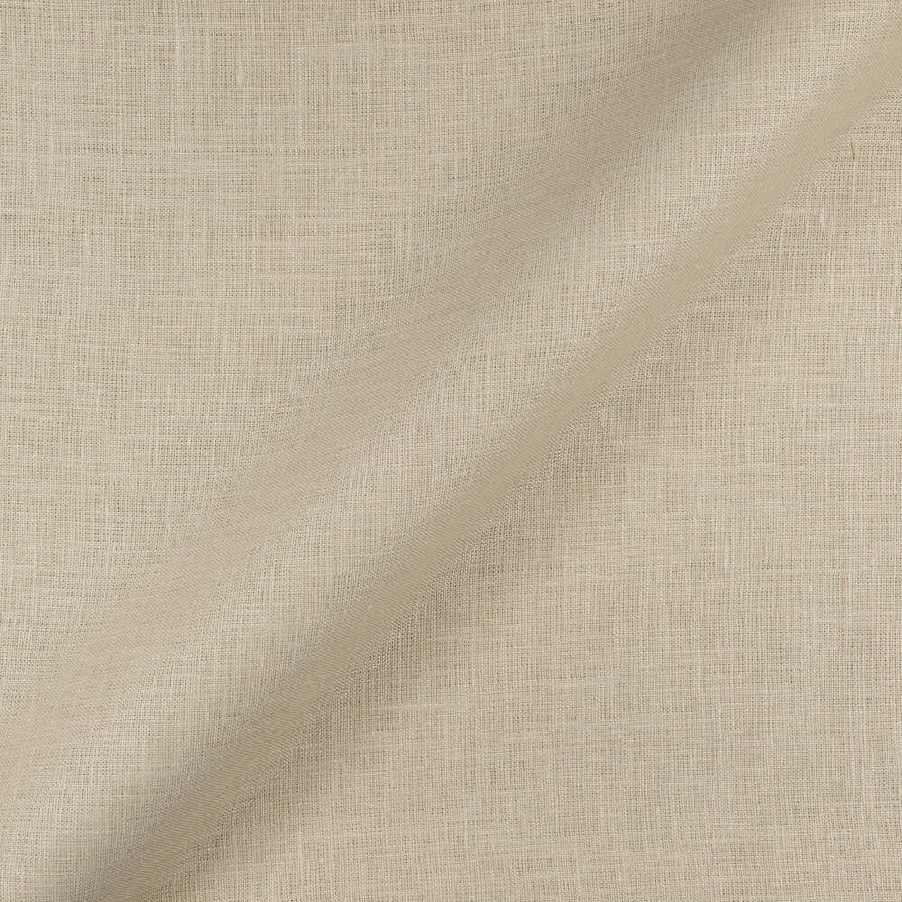 IL019 All-purpose 100% Linen Fabric Marzipan Softened
