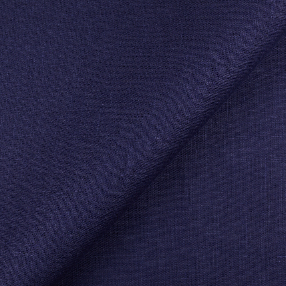 IL019 All-purpose 100% Linen Fabric Medieval Blue Softened