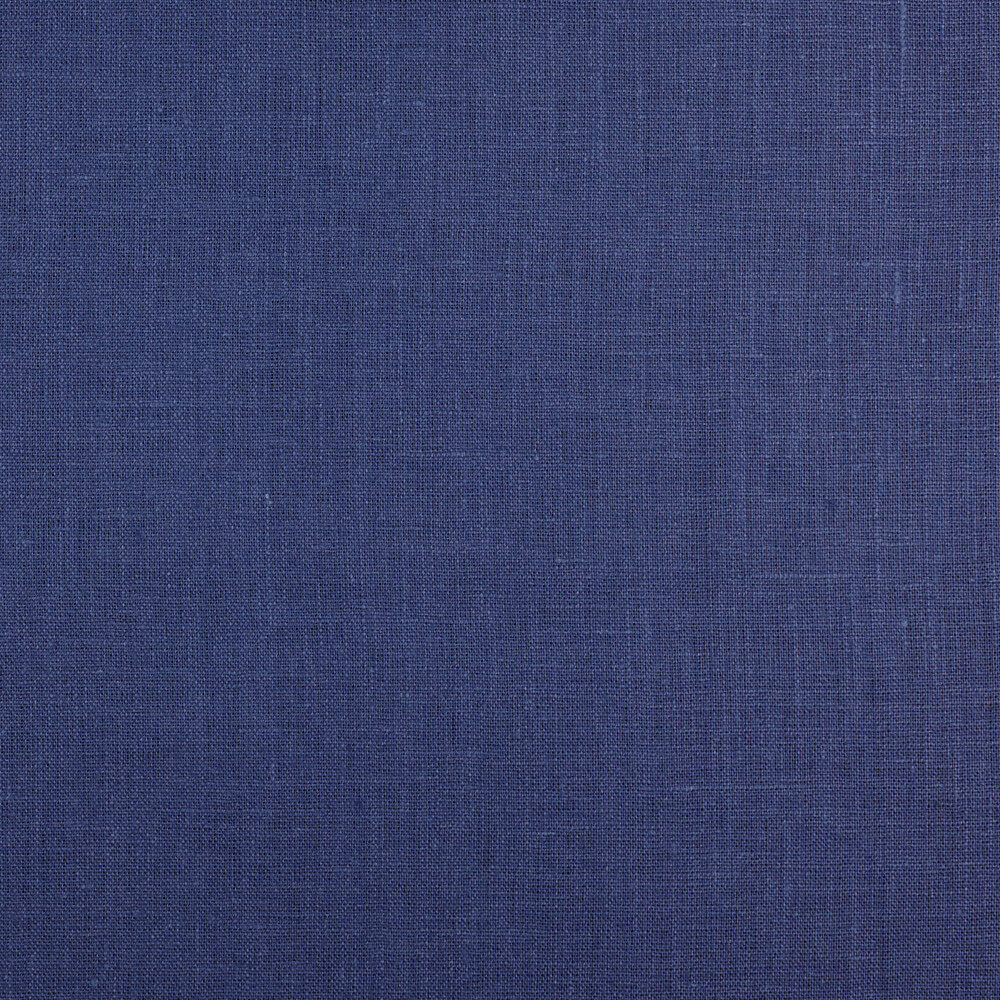 IL019 All-purpose 100% Linen Fabric Blue Whale Softened