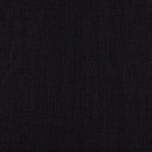4C22 Rustic  100% Linen Fabric Black Fs Premier Finish
