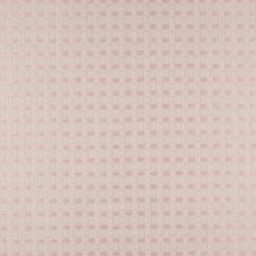 IS010 Waffle 54% Linen / 46% Cotton Fabric Rose Smoke Softened