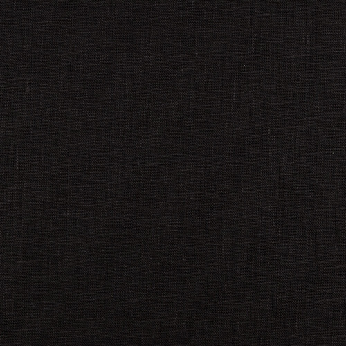 4C22 Rustic  Black 100% Linen Wholesale Fabric by the Bolt