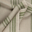 IL084 REMY NATURAL/VINEYARD GREEN MLT-18 Softened 100% Linen Heavy (7.1 oz/yd<sup>2</sup>)