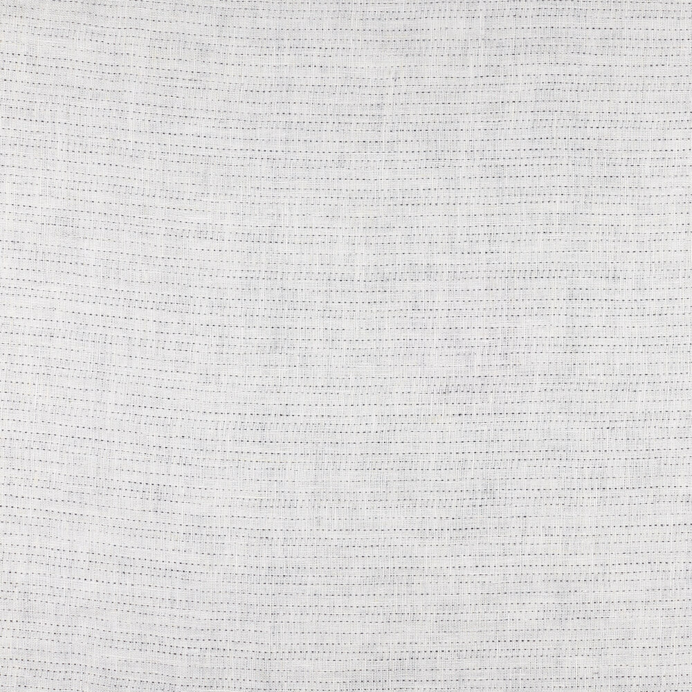 IL097 Double-sided 100% Linen Fabric Black / White - Breeze Fs Signature Finish