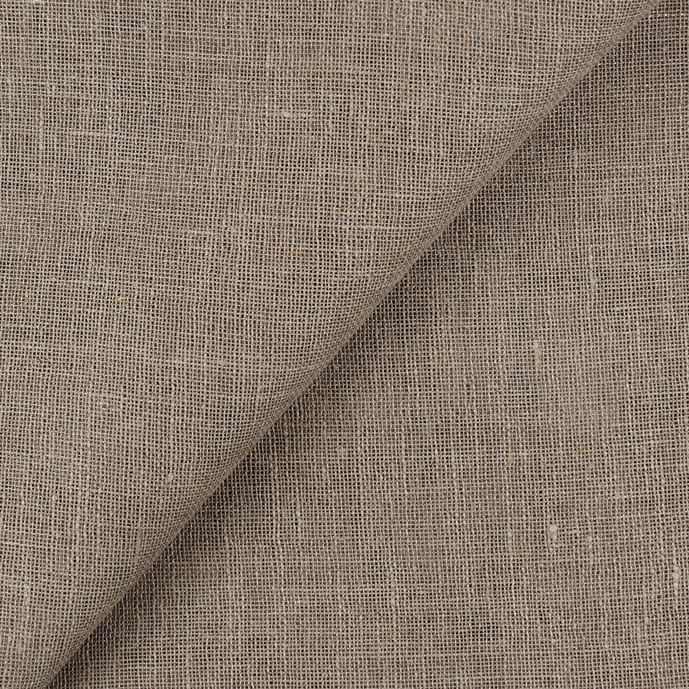IL041 Open Weave 100% Linen Fabric Natural Fs Premier Finish