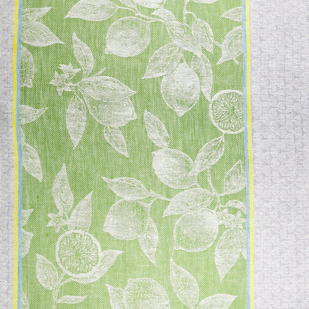 IL085 Narrow Width 100% Linen Fabric Mlt-12 - Lemons