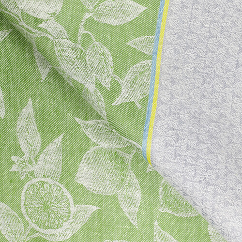 IL085 Narrow Width 100% Linen Fabric Mlt-12 - Lemons