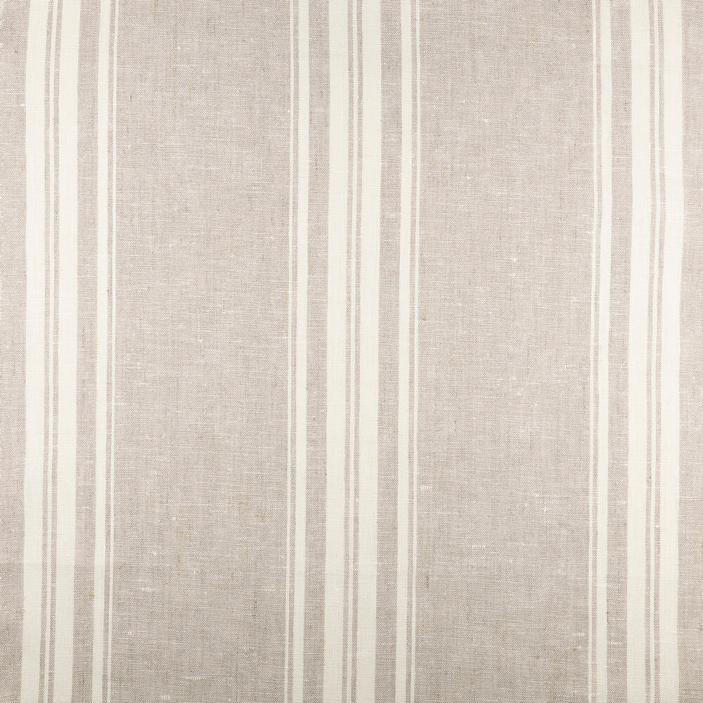 IL084 Narrow Width 100% Linen Fabric Natural / White - Remy Softened