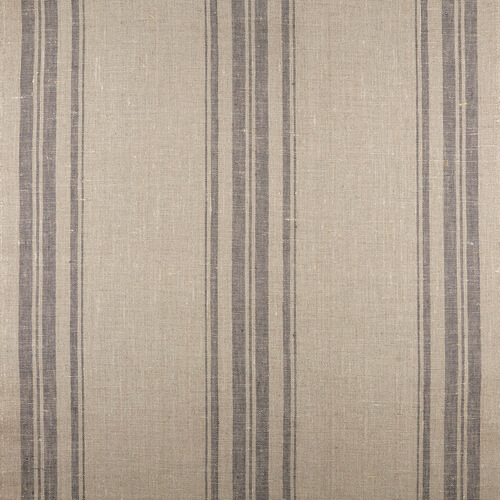 IL084 Narrow Width 100% Linen Fabric Natural / Graphite - Remy Softened