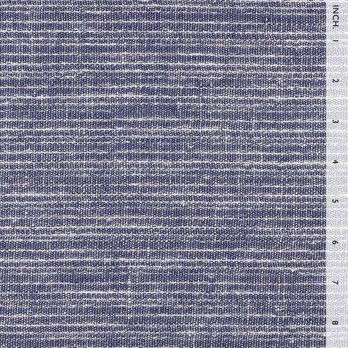 IL097 Double-sided 100% Linen Fabric Cobalt / White - Breeze Fs Signature Finish