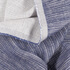 IL097 Double-sided Cobalt / White - Breeze 100% Linen Discount Fabric