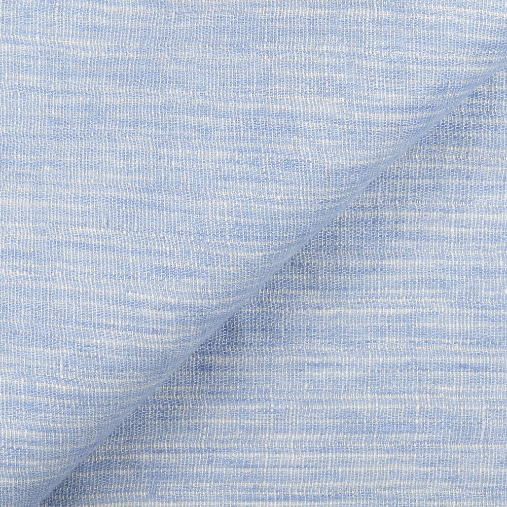 IL097 Double-sided 100% Linen Fabric Gouache / White - Breeze Fs Signature Finish
