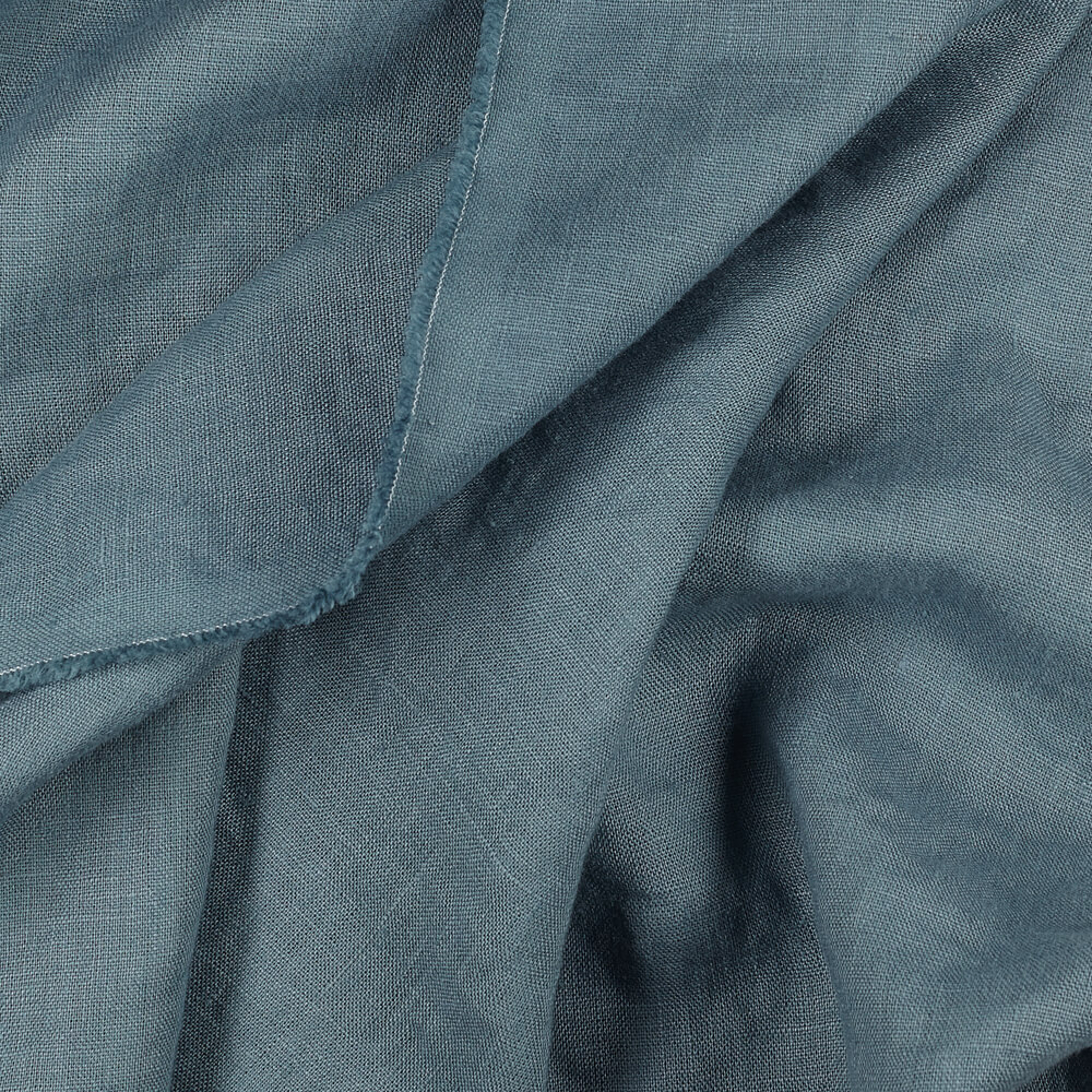 IL019 All-purpose 100% Linen Fabric Lagoon Fs Signature Finish