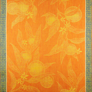 IL085 NAVEL ORANGE  ORANGE PIXIE MLT-15  - 100% Linen - Medium (6.8 oz/yd<sup>2</sup>)