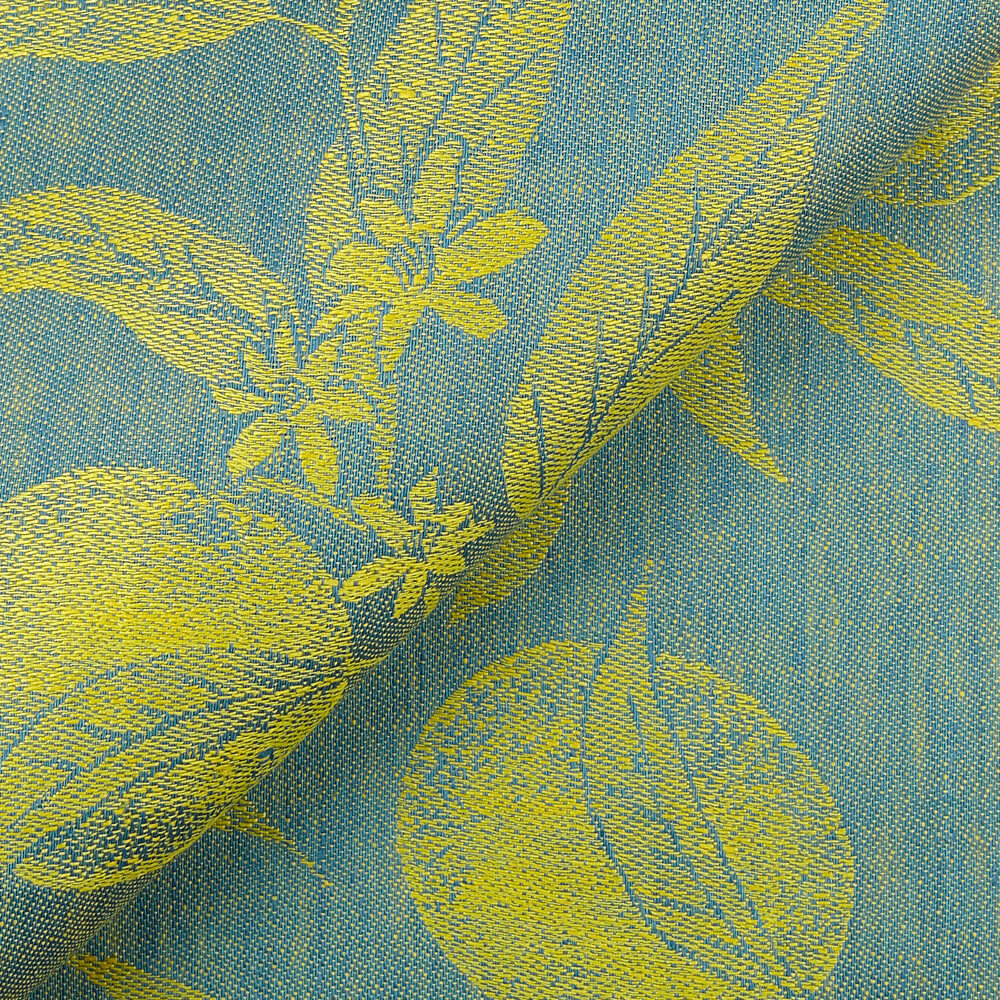 IL085 Narrow Width 100% Linen Fabric Mlt-14 - Navel Orange