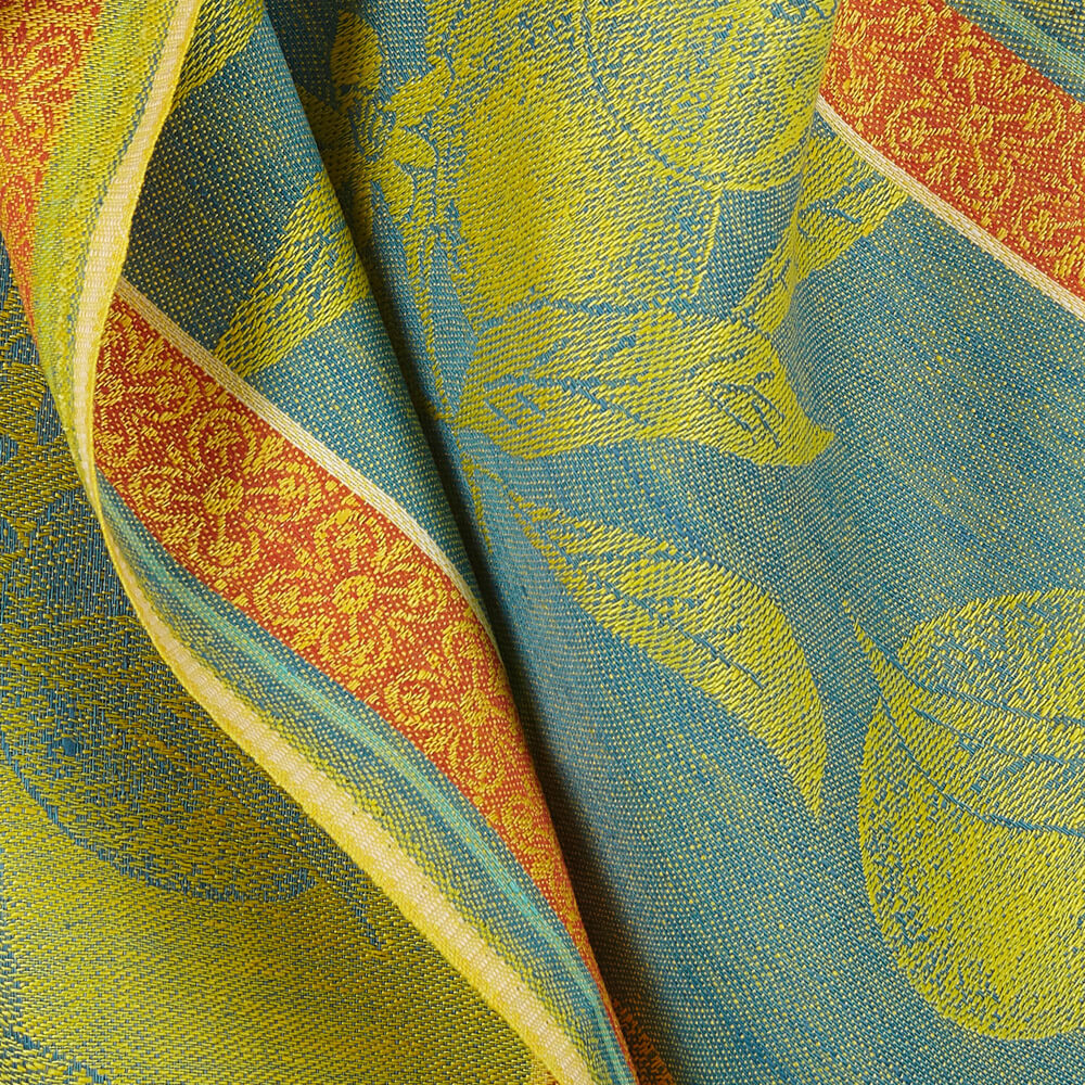 IL085 Narrow Width 100% Linen Fabric Mlt-14 - Navel Orange