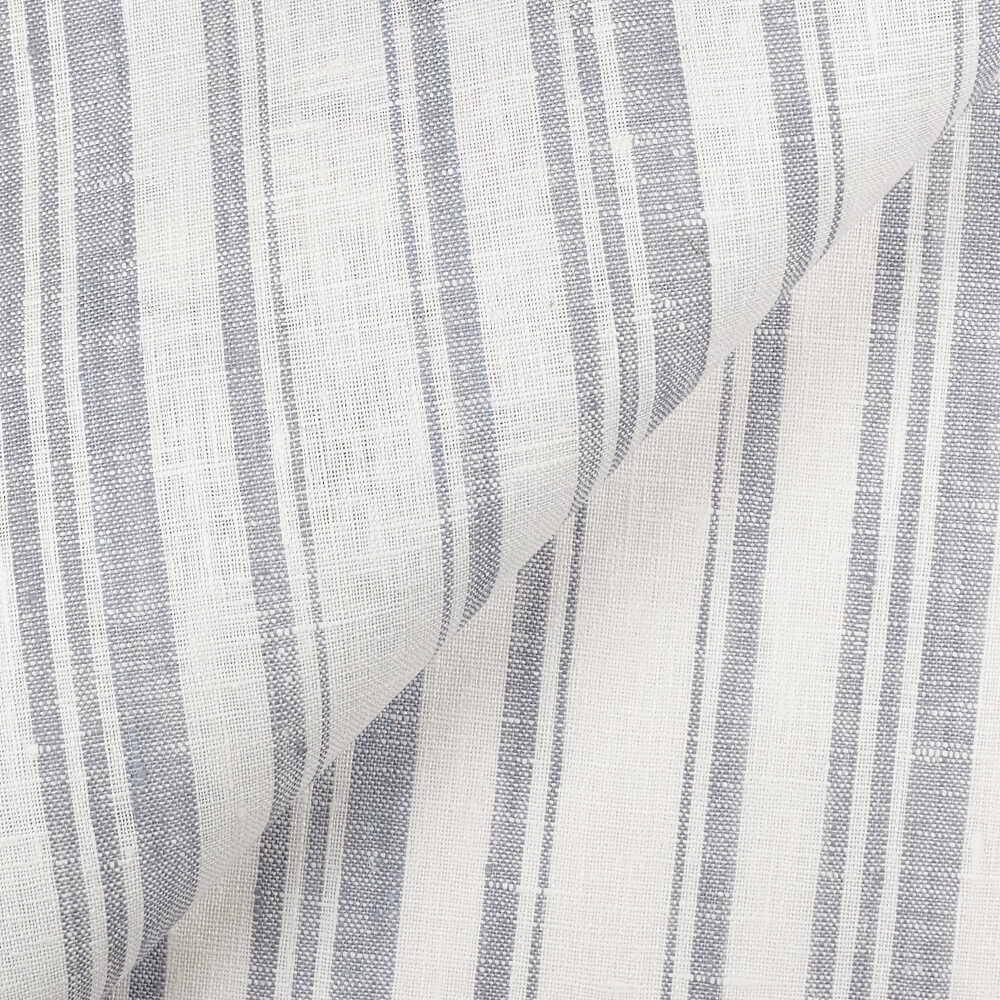 IL084 Narrow Width 100% Linen Fabric Mlt-23 - Olivier Softened