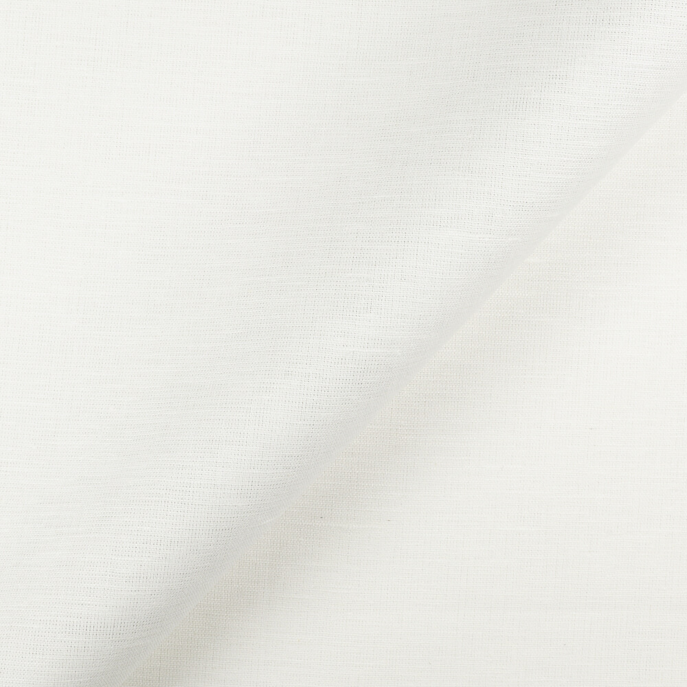 IS012 Shirting 63% Linen / 37% Cotton Fabric Bleached